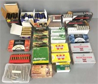 Large group of ammo including Winchester .32, .30-