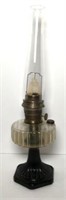 Aladdin Corinthian Oil Lamp with Chimney