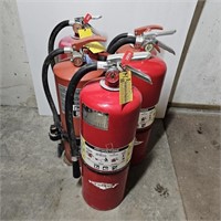 (5) Large Fire Extingishers