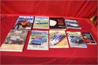 Books: Porsche, Corvette, Jeep, Beetle Mania