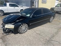 2005 Audi A8, MILES UNKNOWN, W/Key, Hood Stuck, CO