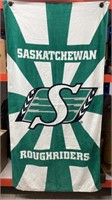 2 Saskatchewan Roughriders Beach Towels (30" x