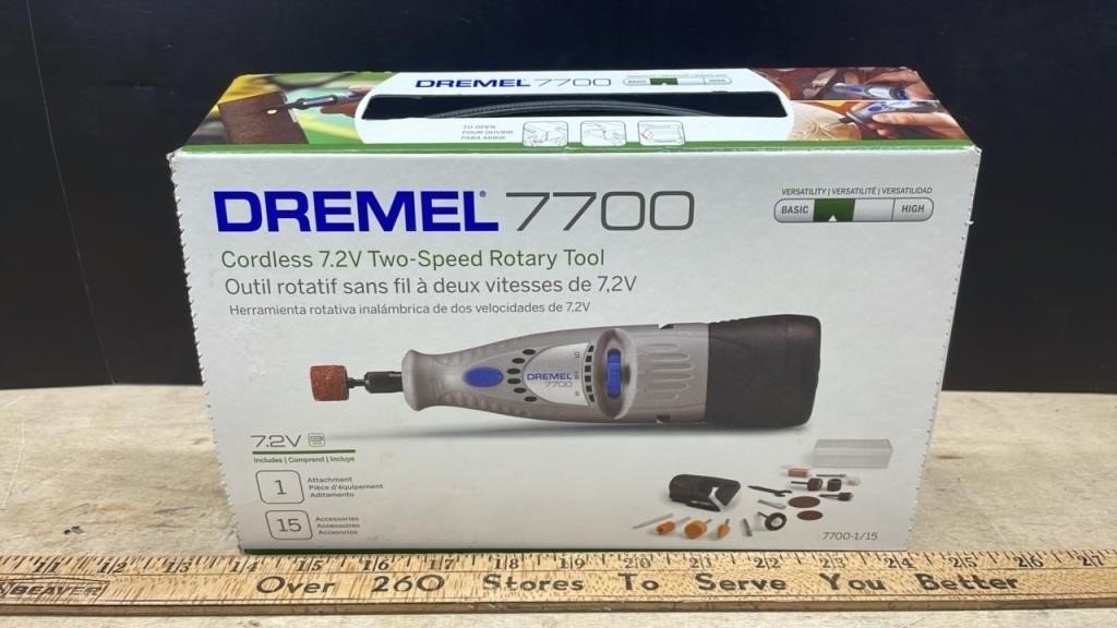 Dremel 7700 Cordless (untested)