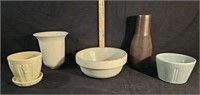 Stoneware Crock Bowl, USA Planter & More