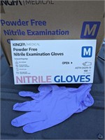 $150 Case of MD PURPLE NITRILE Gloves 10x100bx