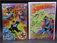 2 Issues of Superman