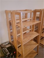 2 Book Shelves 48x23x10