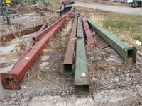 Large Square Implement beams (approx 20' ea)