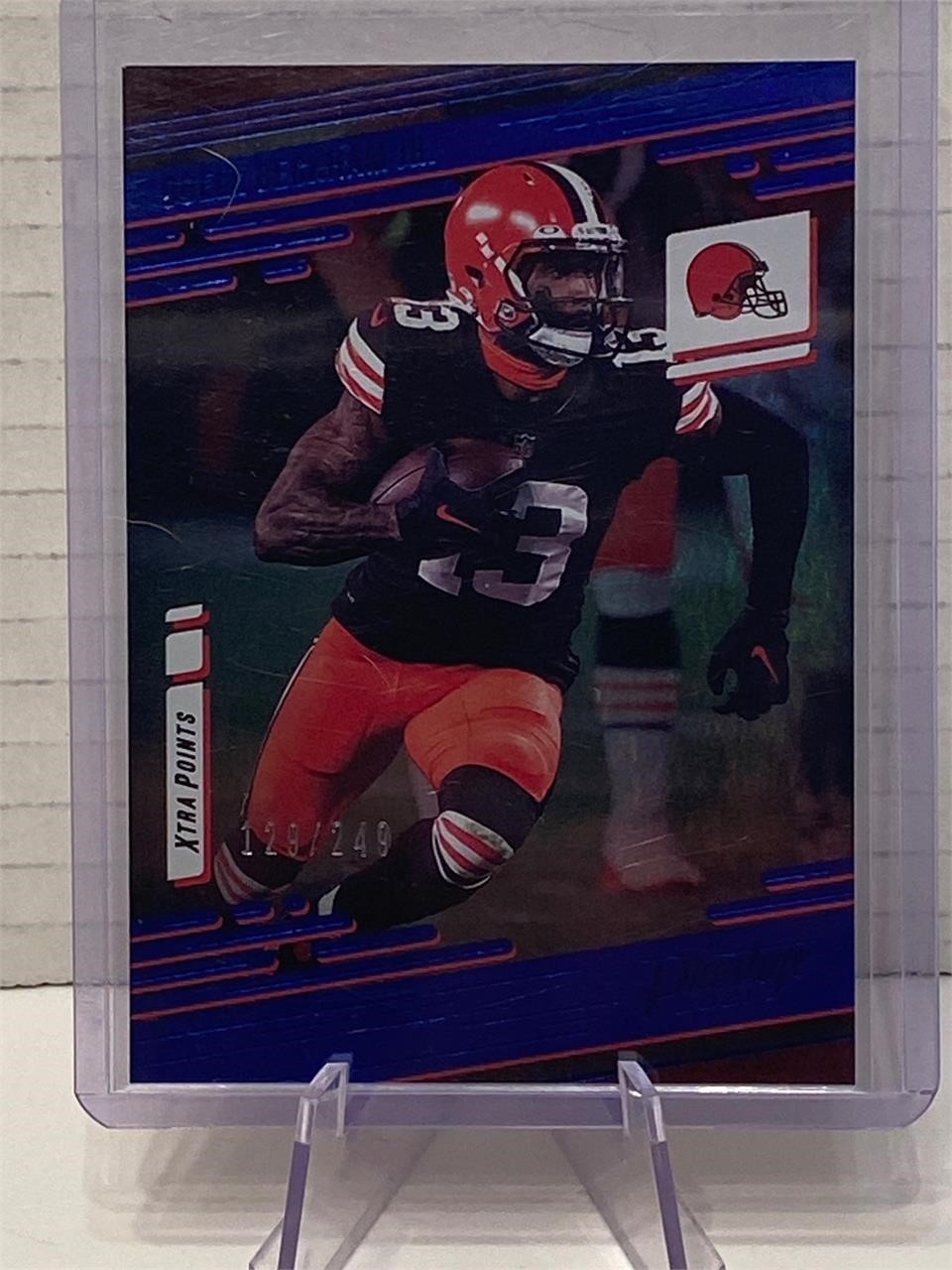 Odell Beckham Jr Numbered Card