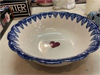 Heart stone bowl