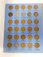 Lincoln head cent collection #2 1941….