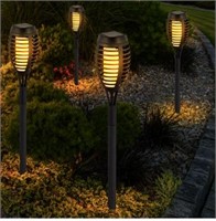 OFAL-3437 Blue Solar Torch Light Stake $60