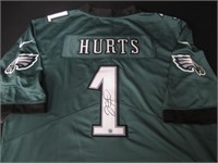 JALEN HURTS SIGNED JERSEY WITH COA EAGLES