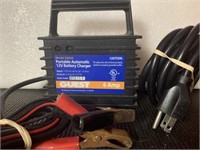 Portable automatic 12V Battery charger works