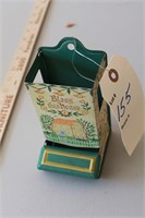 Vintage toothpick/matchbox holder