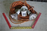 Motion Light w 100' Cord "Untested"