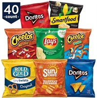 Frito-Lay Classic Mix Variety Pack Snacks 40 Pack