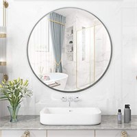 30" Wall Round Bathroom Mirror