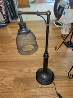 Industrial style desk lamp. 26" tall