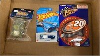 Lot of Hot Wheel, Winners Circle and Toy Truck