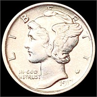 1917-D Mercury Dime UNCIRCULATED