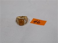 14 kt  Gold  Ring sz 7 Citrine ??????