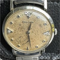 Bulova 10k Gold Filled M3 Wristwatch Speidel Band