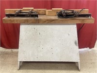 Shop-built router table with a Black & Decker
