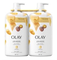 2-Pk Olay Ultra Moisture Body Wash with Shea