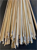 New Various Size Dowel Rods