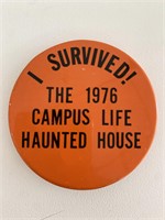 I survived the 1976 campus life haunted house vint