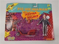 VINTAGE MATCHBOX PEE WEE HERMAN & SCOOTER NIP
