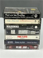 Pink Floyd Pearl Jam U2 cassettes