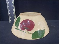 Vintage Watt Apple Pottery Bowl