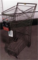 1940s Grocery Cart w/Coca-Cola Bottle Holder w/