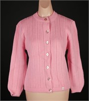 60's Originals by Julie Knitwear Pink Cardigan