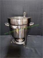 Winco Stainless Steel Soup Warmer w/ Ladle