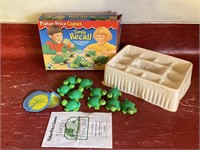 Vintage Fisher-Price turtle recall game in box