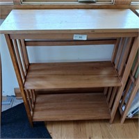 3-Tier Wooden Shelf