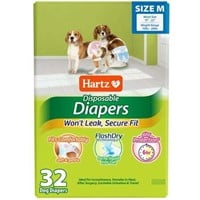 Hartz Disposable Dog Diapers for Female and Male D