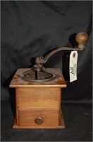 Wooden Table Top Coffee Grinder