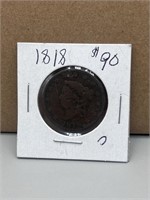 rare 1818 large cent