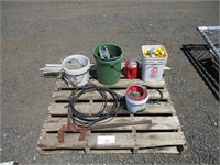 Pallet of Electric Fencing Supplies