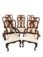 8 AMERICAN DREW QUEEN ANNE CHAIRS