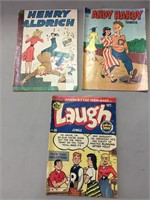 Henry Aldrich, Andy Hardy and Laugh comic books.