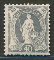 SWITZERLAND #108 MINT FINE NH