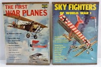 Pair Vintage Fawcett War Plane Magazines 60's