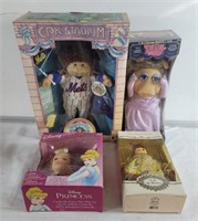 Group of vintage dolls - Cabbage Patch, Jim