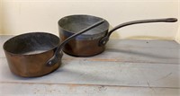 Antique Copper Pots