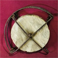 Wooden Clothesline Pulley (Vintage)